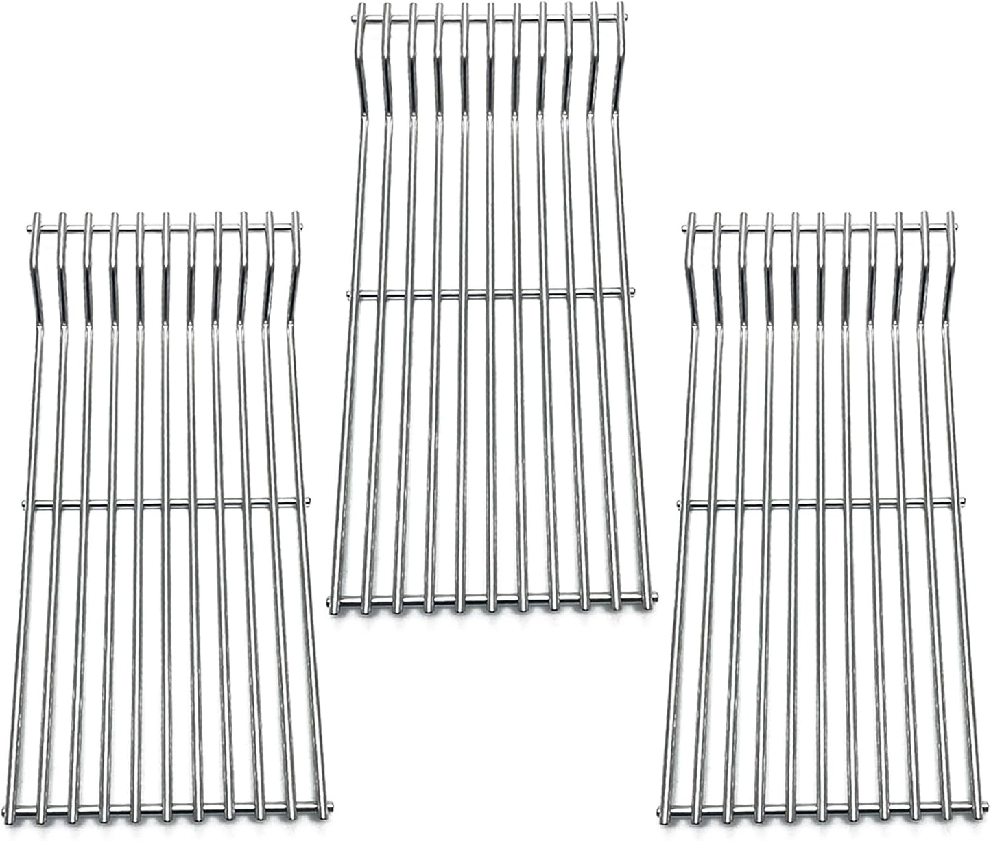 S503 Stainless Steel Cooking Grates Replacement Parts for Broilmaster D3 G-3 G-3 EXPL G-3 EXPN G-3 TXPL G-3 TXPN P3 S3 U3 for Thermos 56036T Grids Gas Grill 16-13/16"