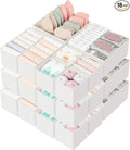 Criusia Drawer Organizers 18-Piece Set, Dresser Organizer by Criusia