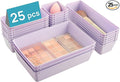 Vtopmart 25 PCS Plastic Drawer Organizers Set, 4-Size Versatile Bathroom and by Vtopmart