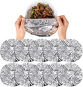 Ouliget Repeatable Film Insulation Cover, Aluminium Foil Elastic Food Bowl by OULIGET