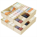 DIMJ Drawer Organizers Clothes, Fabric Closet Organizers and Storage, Shallow by DiMJ