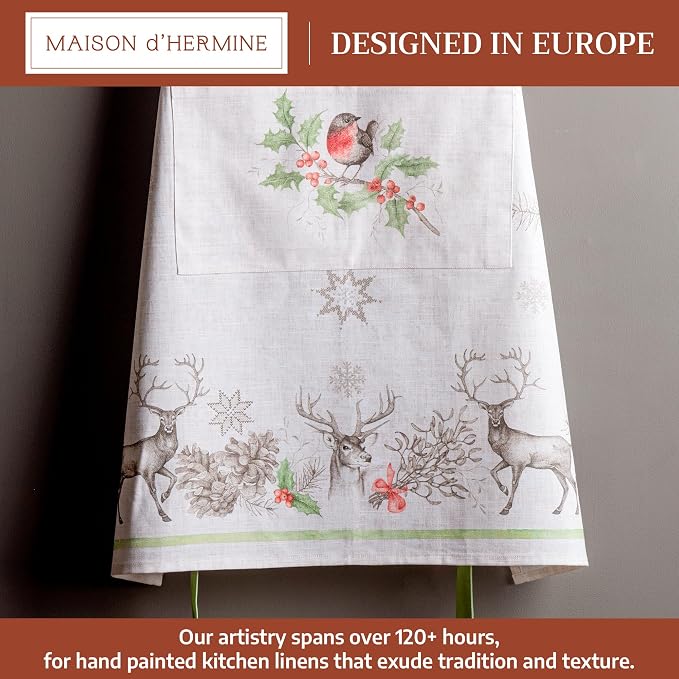 Maison d' Hermine 100% Cotton Apron - Image 2