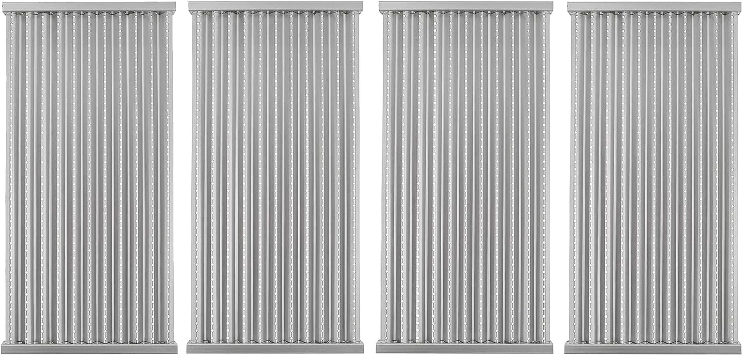 18 7/16" x 7 5/8" Stainless Steel Grill Emitter for Charbroil Tru-Infrared Pre-2015 463271314 463241414 463271313 466241413 463224912 463231711 466247310 for Charbroil Grill Replacement Parts