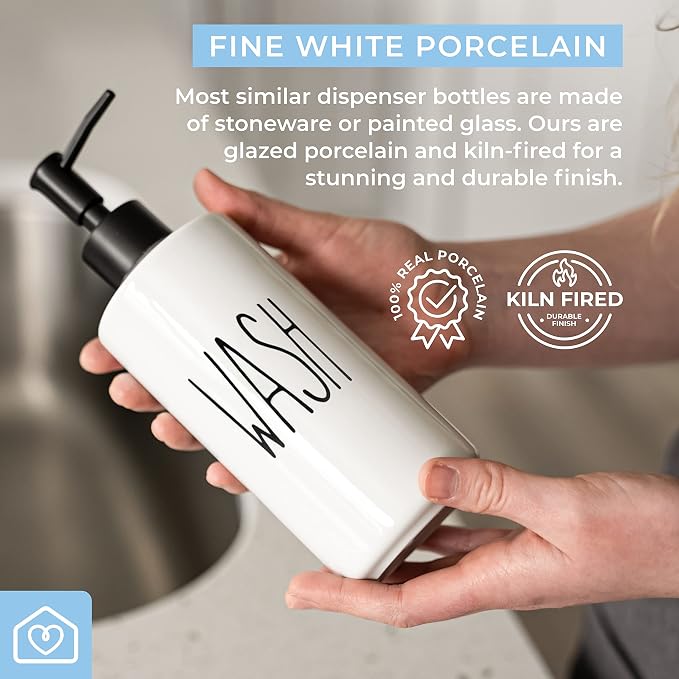 Heartland Home Porcelain 16oz Liquid Dispenser - Image 5