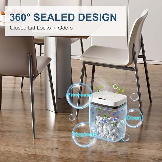 Vanpopubs 2 Pack 2.7 Gal Bathroom Trash Can - Image 6