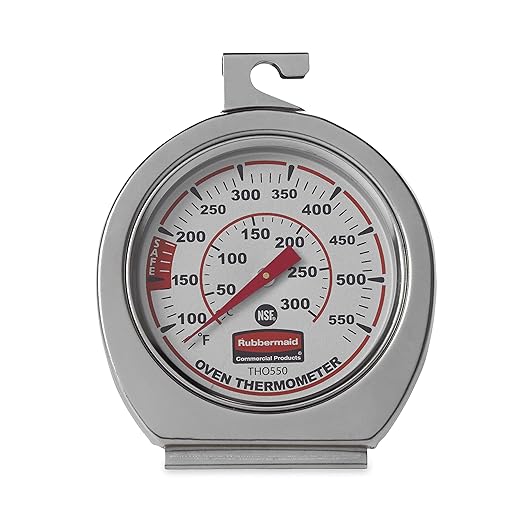 Rubbermaid Commercial Products Stainless Steel Monitoring Thermometer, Safe - Image 2