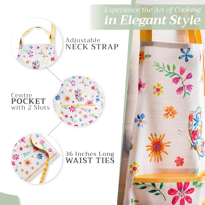 Maison d' Hermine 100% Cotton Apron - Image 6
