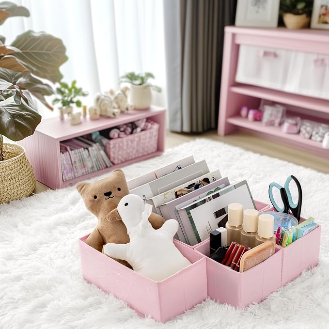Criusia Drawer Organizer Clothes, 10 Pack Dresser Organizer - Image 9