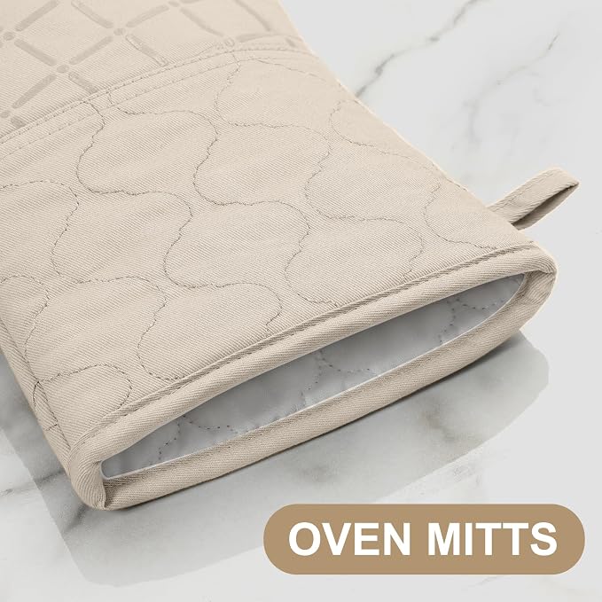 Oven Mitts Pot Holders Sets/Kitchen Towels and Dishcloths, Oven Gloves Kitchen - Image 3