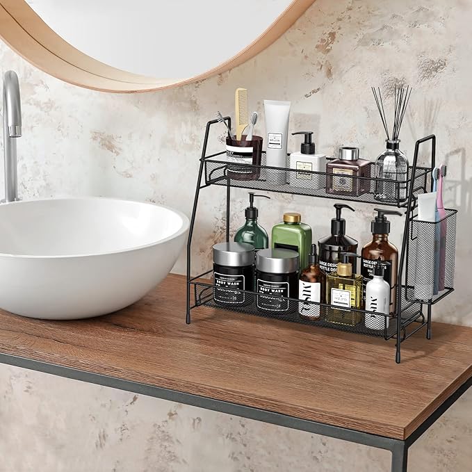 SPISPI Bathroom Organizer Countertop, Spice Rack Organizer - Image 3
