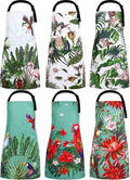 Bencailor 6 Pcs Spring Kitchen Aprons by Bencailor