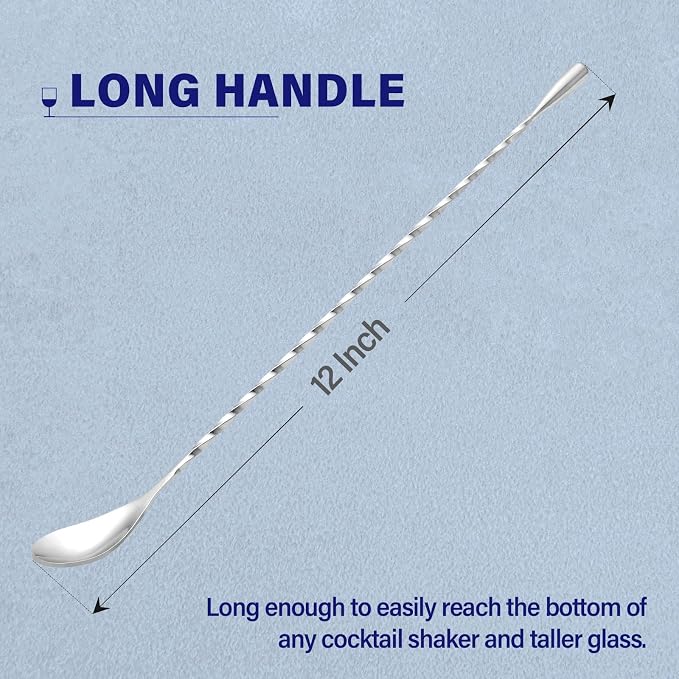 Briout Bar Spoon Cocktail Mixing Stirrers - Image 2