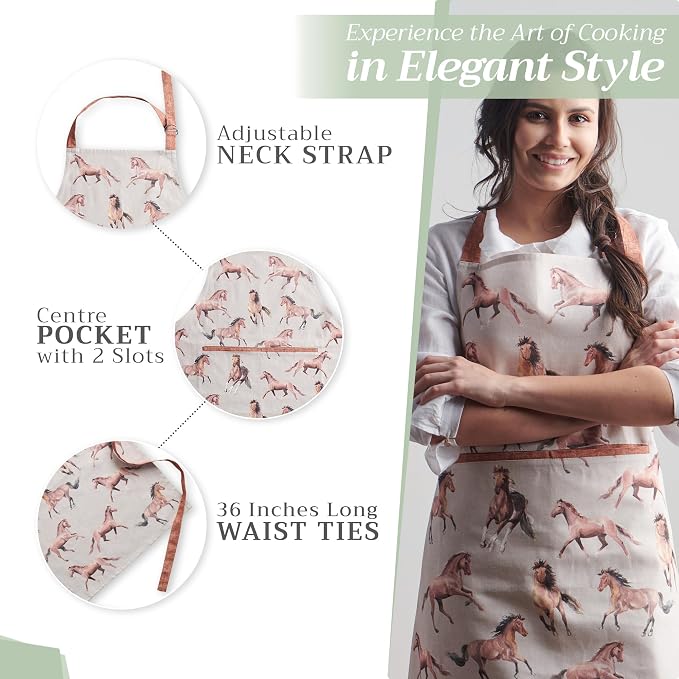 Maison d' Hermine 100% Cotton Apron - Image 5