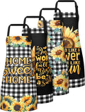 Geetery 4 Pcs Chicken Aprons for Women Rooster Print Apron Waterproof by Geetery