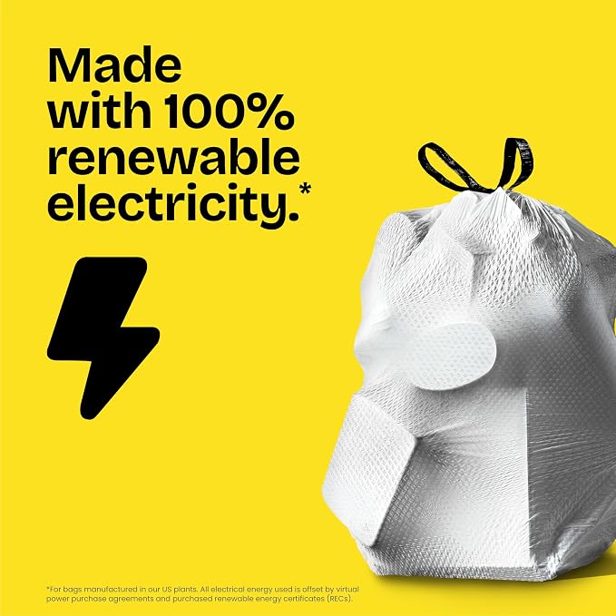 Glad ForceFlex Tall Kitchen Drawstring Trash Bags, 13 Gal, Fragrance Free - Image 7