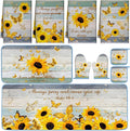 Fourluoo 10 Pcs Sunflower Kitchen Decor and Accessories Set Sunflower Kitchen by Fourluoo