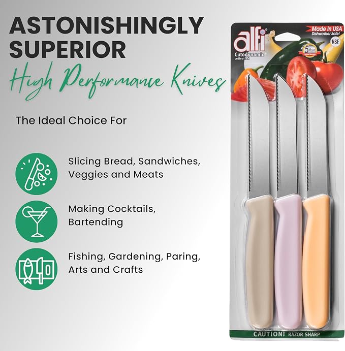 Alfi All-Purpose Knives Aerospace Precision Pointed Tip - Image 3