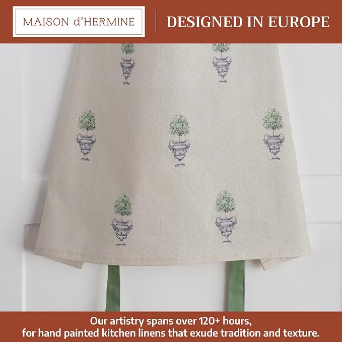 Maison d' Hermine 100% Cotton Apron - Image 2
