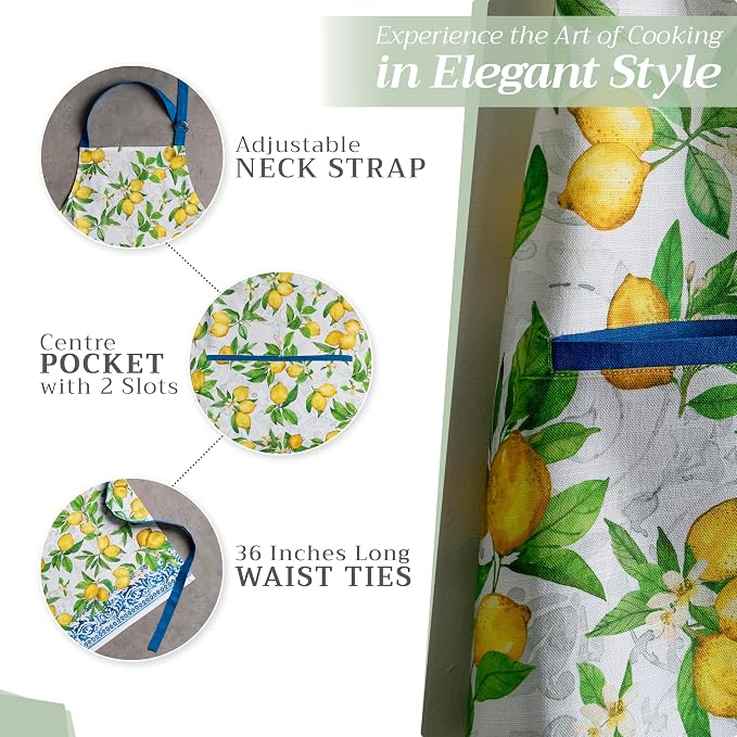 Maison d' Hermine 100% Cotton Apron - Image 5
