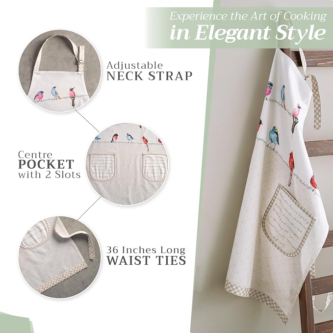 Maison d' Hermine 100% Cotton Apron - Image 6