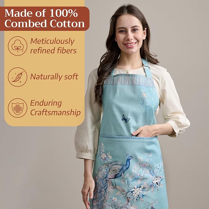 Maison d' Hermine 100% Cotton Apron - Image 4