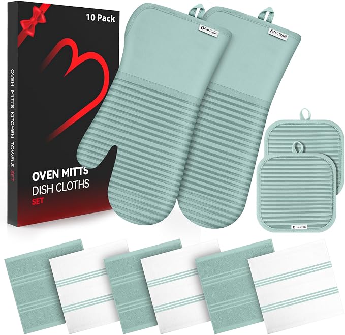 Oven Mitts and Pot Holder Sets by KacNacPro