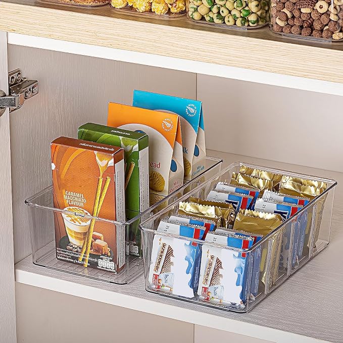 Vtopmart 8 Pack Food Storage Organizer Bins, Cabinet Organization and Storage - Image 6