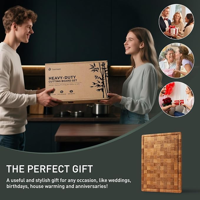 XXX Large Bamboo Cutting Board - Image 9