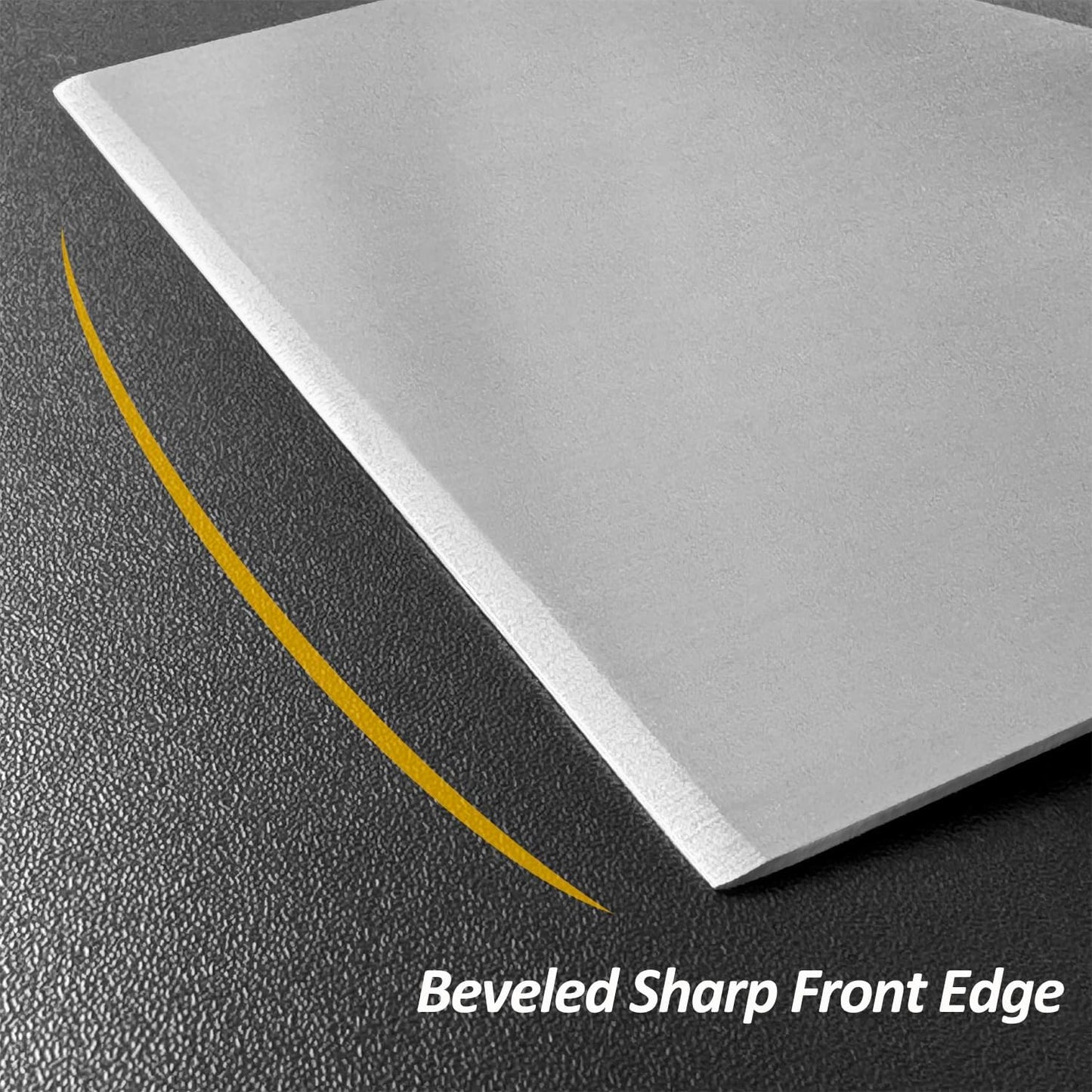 Vovoly Extra Wide Griddle Scraper, 5.5''x5.5'' Smashed Burger Scraper Grill Scraper Spatula Burger Turner - Full Tang Wooden Handle Professional Grade Grill Accessories, Knife Grade Stainless Steel