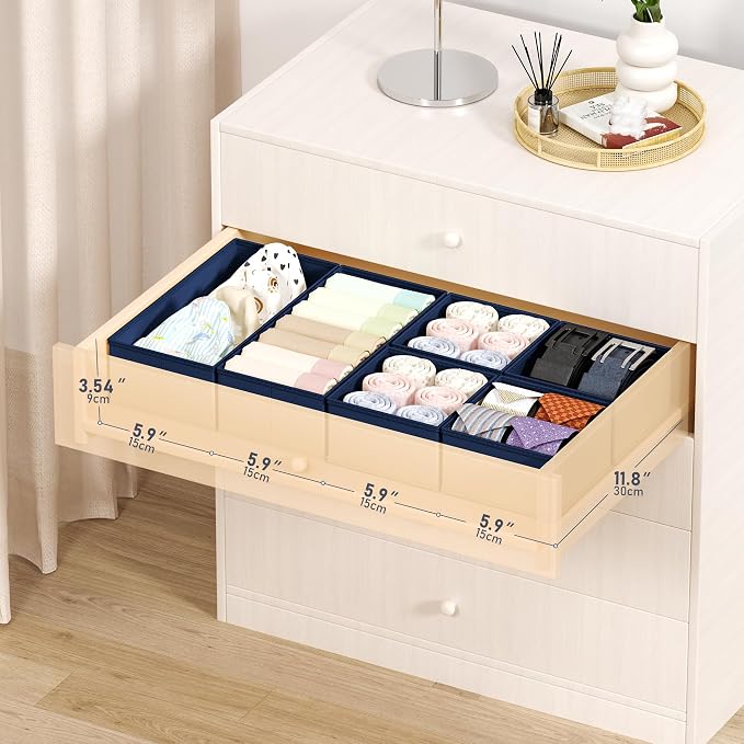 DIMJ Drawer Organizer Clothes Storage - Image 2