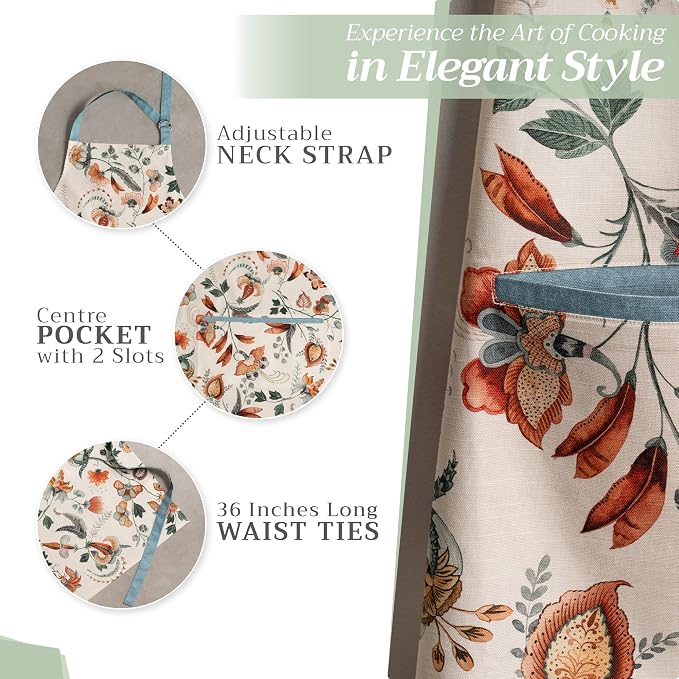 Maison d' Hermine 100% Cotton Apron - Image 6