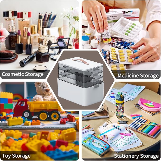 CTIME 4-Tier XL Medicine Organizer - Image 8