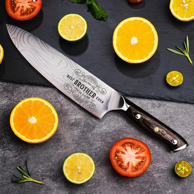 Funistree Gifts for Brother Men, Kitchen Cooking Knife Brother Gifts for - Image 2