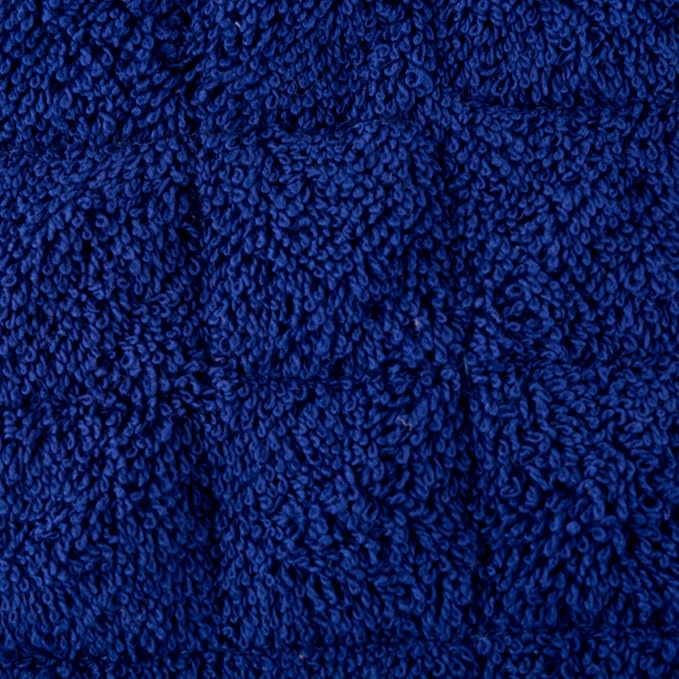 DII Basic Terry Collection Quilted 100% Cotton, Nautical Blue, 3 Piece - Image 5