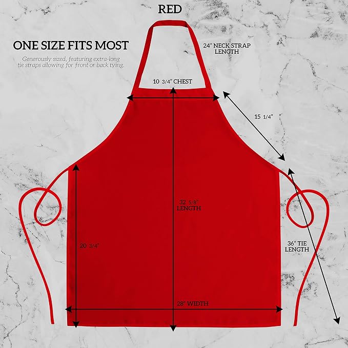 GREEN LIFESTYLE 120 Pack Professional Chef Apron – Grilling Aprons - Image 2