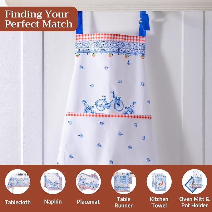 Maison d' Hermine 100% Cotton Apron - Image 4