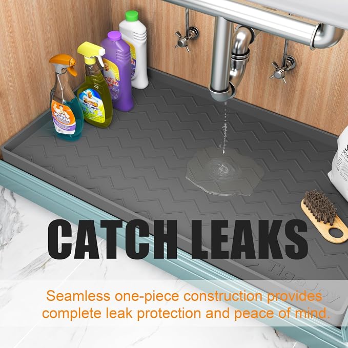 TigeJoy 19" x 19" Under Sink Mats - Image 5