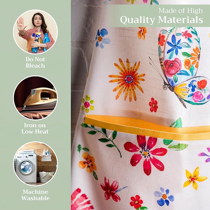 Maison d' Hermine 100% Cotton Apron - Image 3