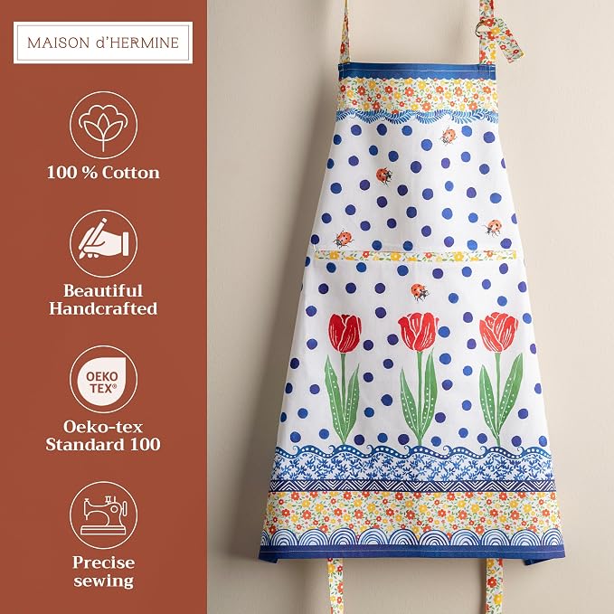 Maison d' Hermine 100% Cotton Apron - Image 2