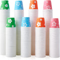LITOPAK 800 Pack 3oz Disposable Bathroom Cups, Colorful Disposable Mouthwash Cups, Small Disposable Cups, Mini Paper Cups for Parties, Picnics, Barbecues, Travel and Events