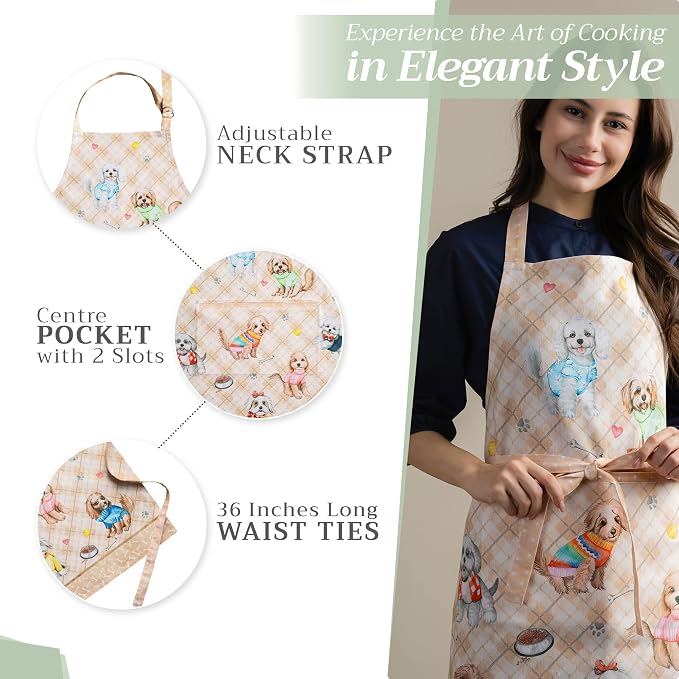 Maison d' Hermine 100% Cotton Apron - Image 5