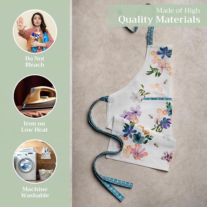 Maison d' Hermine 100% Cotton Apron - Image 3