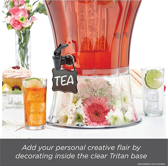 Buddeez 3.5 Gallon Clear Drink Dispenser - Image 4