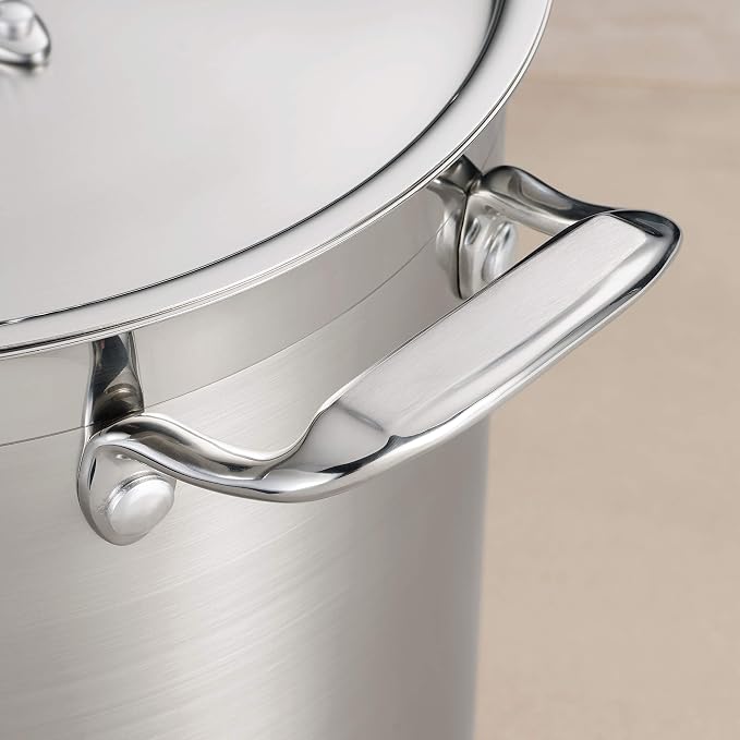 Tramontina Gourmet Stainless Steel 16-Quart Stock Pot - Image 4
