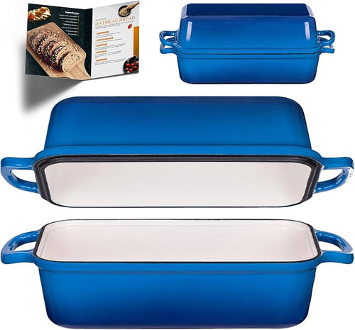 11x5 Inch Cast Iron Loaf Pan by Unknown