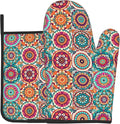 Boho Oven Mitts and Pot Holders by DZGlobal