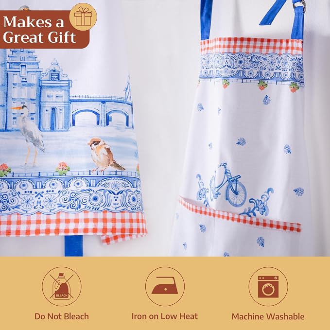 Maison d' Hermine 100% Cotton Apron - Image 5