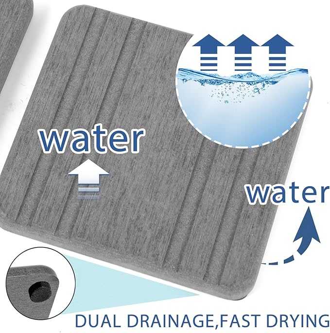 3PCS Water Absorbing Stone Tray, DryingNeat Diatomite Stone Sink Tray, Instant - Image 2