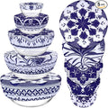 5 Pieces Bowl Covers Reusable, 5 Size Elastic Cloth Bowl Covers by Revahope