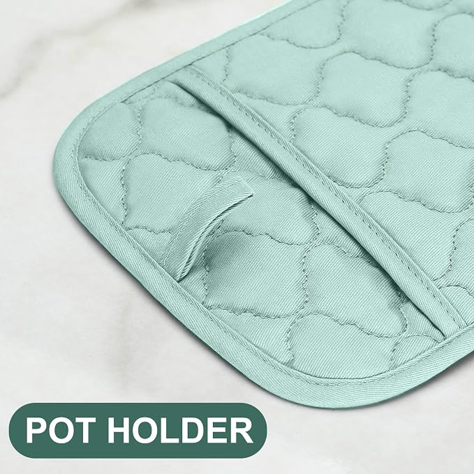 Oven Mitts Pot Holders Sets/Kitchen Towels and Dishcloths, Oven Gloves Kitchen - Image 4